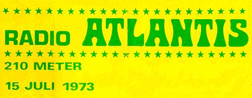 The original unissued Atlantis car sticker