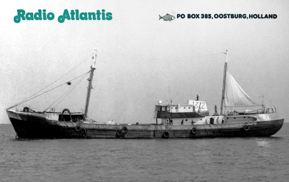 Radio Atlantis QSL Card