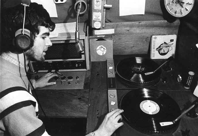 Roger Scott on air