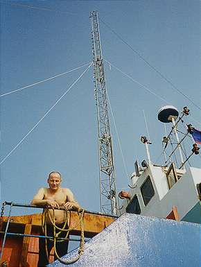 Crew John with lines