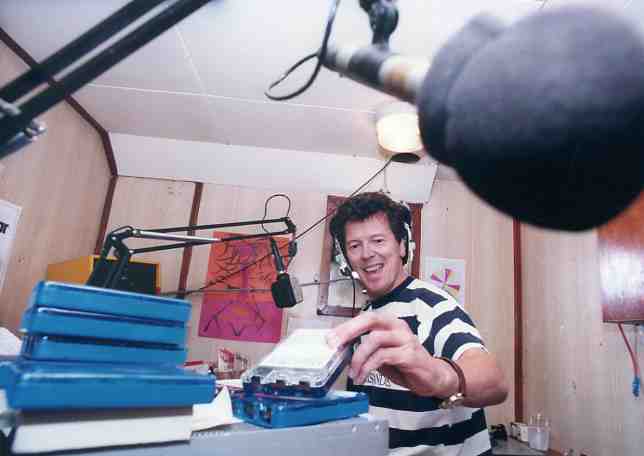 Chris Baird in Big L '97 studio