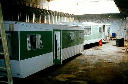 Caravans in hold