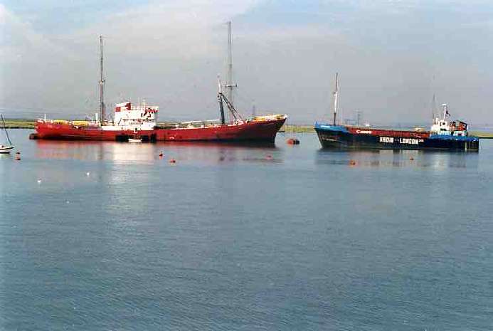 Yeoman arrives back in Queenborough