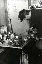 Chris Cross in the Galley