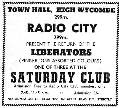 Liberators (Pinks) at High Wycombe