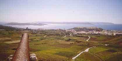 View from Nadur to Comino & Malta
