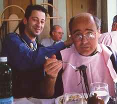 Mark Mizzi & Joe Zamitt at lunch