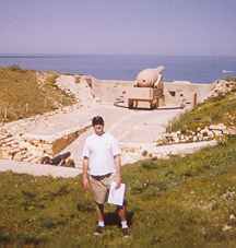 Simon Lumsden at Fort Rinella