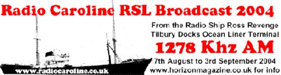 Caroline RSL 2004 Sticker