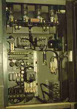 10kw open front of transmitter