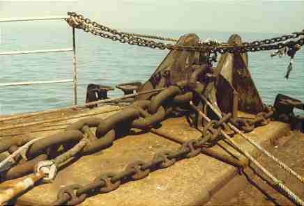 Ross Revenge main anchor chain