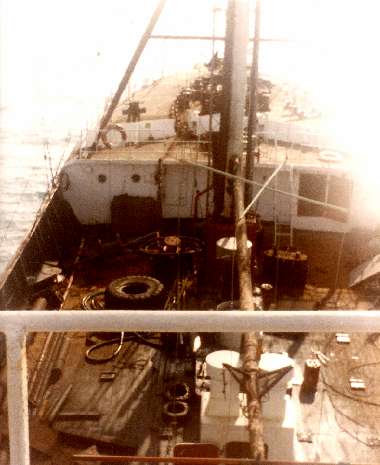 Deck from bridge