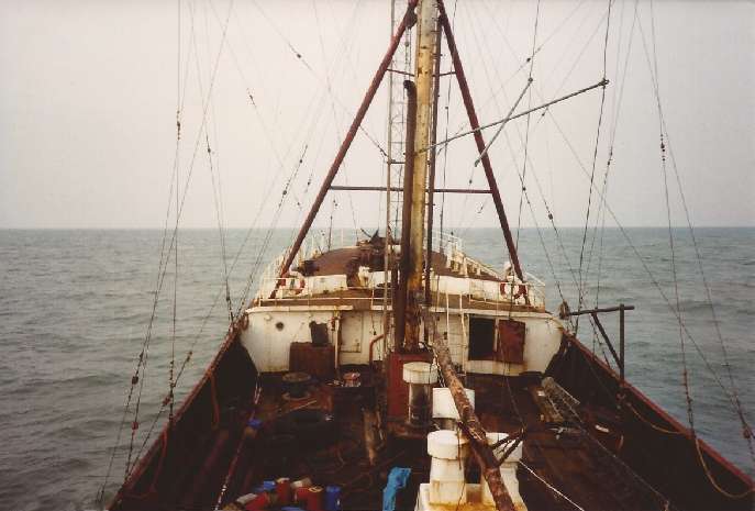 Deck from bridge