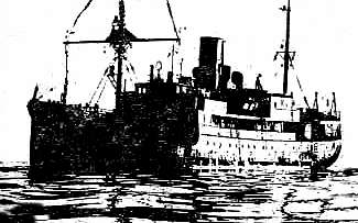 MV Caroline/Fredericia in Line & Tone