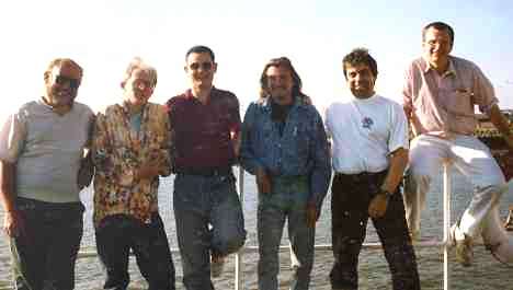 Group picture rear deck Ross Revenge