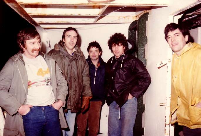 Visitors on Ross Revenge