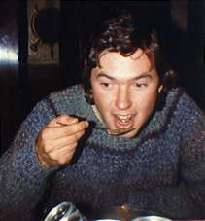 Stuart Vincent tucks in