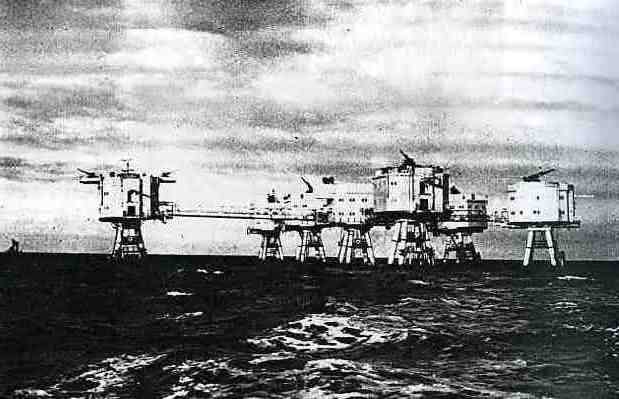 SB Henry sails away from Nore