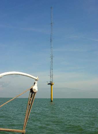 Wind Farm weather tower