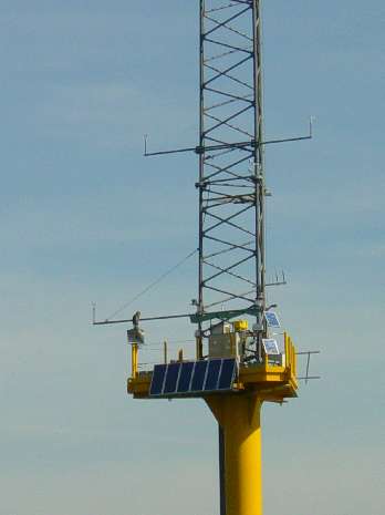 CU Wind Farm weather tower