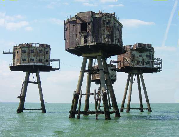 Shivering Sands G1, G4 Control & Bofors