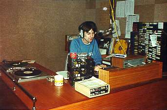 Keith York tries out studio
