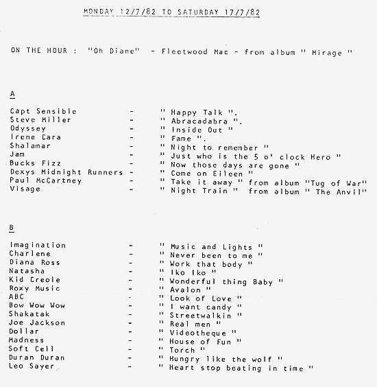 SCR Playlist