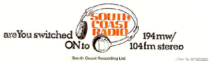 South Coast Radio Car Sticker