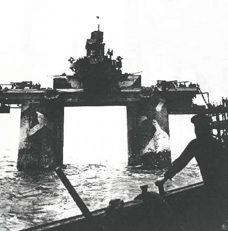 Arrival at HMS Fort Knock John
