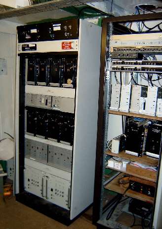 Transmitter rack