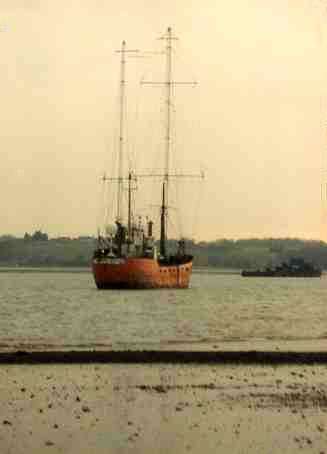 MV Communicator on the River Stour, Essex