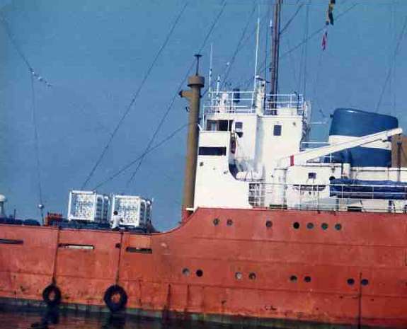 MV Communicator Port Quarter View