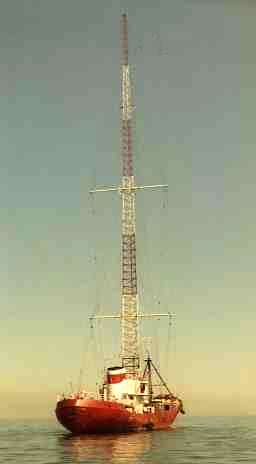 Ross Revenge Starboard stern view