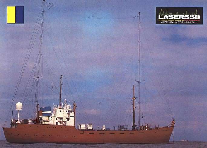 Laser 558 QSL Card