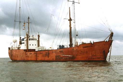 MV Communicator starboard side