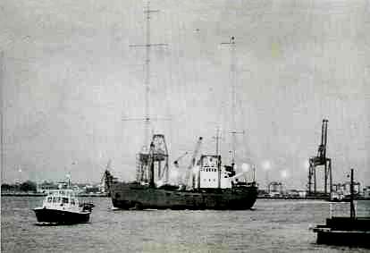 Communicator comes into Harwich