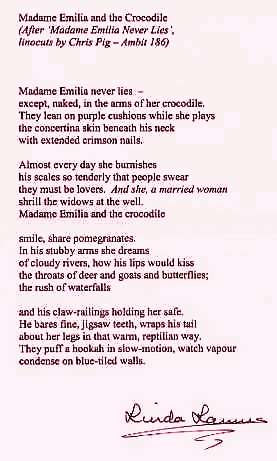 Poem - Crocodile