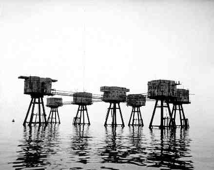 Red Sands Fort in summer 1965
