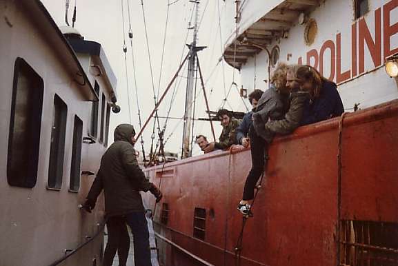 Crew pulled onto Ross Revenge