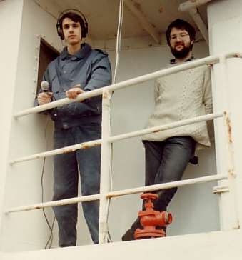Walter Simons with John Burch