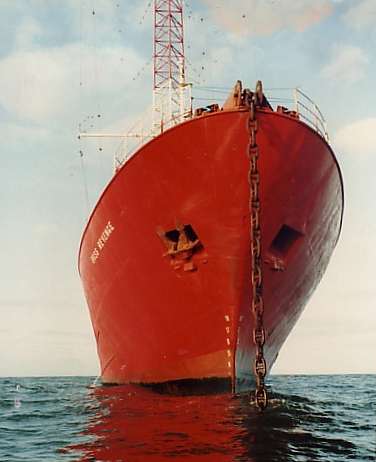 MV Ross Revenge Bows