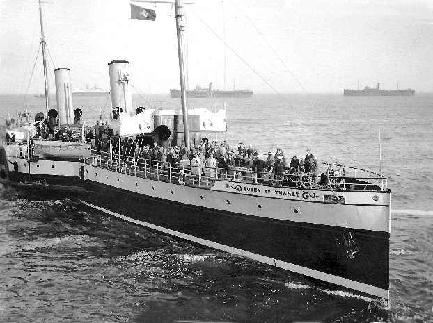 PS Queen of Thanet, Calais