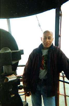 Dick Palmer in lantern house
