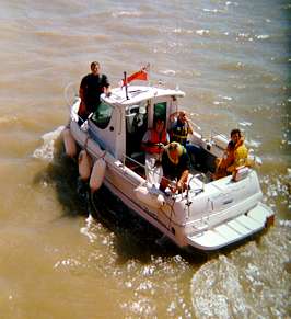 Tender leaving