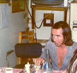 Brian MacKenzie in mess room