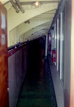 Ship walkway