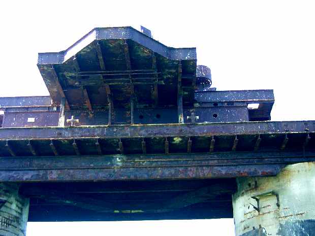 Knock John Naval Fort under south wing