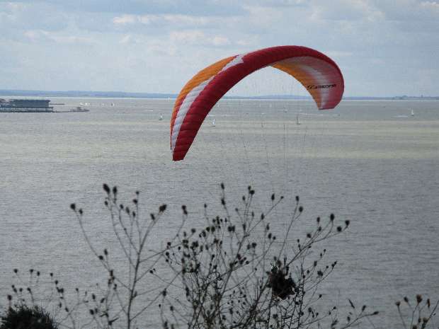 Oops crash landing