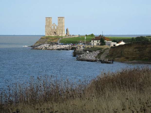 Reculver Towers from the Saxon Shore Way