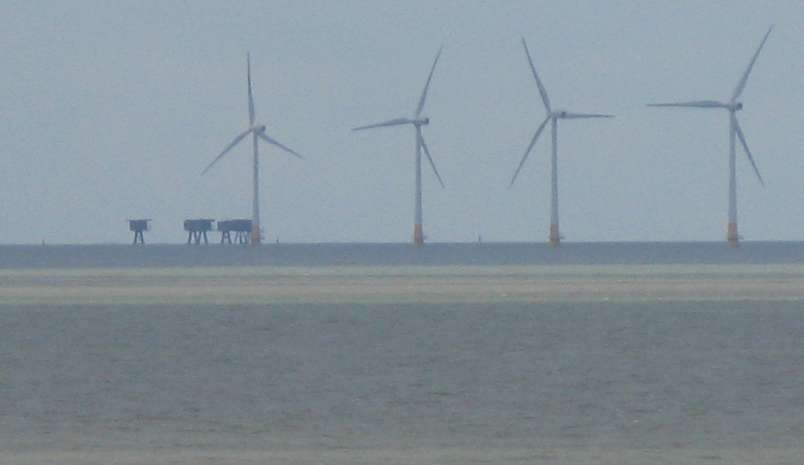Red Sands Fort from Reculver Towers